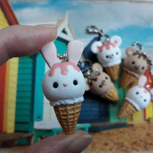 Load image into Gallery viewer, Ice cream Charms - Pins and Noodles - Polymer Clay