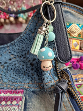 Load image into Gallery viewer, Toadstool bag charm / keyring - Pins and Noodles