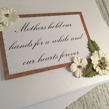 Load image into Gallery viewer, Mothers hold our hands A5 card - Handmade By Natalie