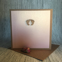 Load image into Gallery viewer, Baby Card - Handmade by Natalie - New baby