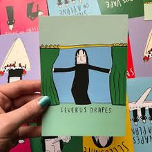 Load image into Gallery viewer, Magical postcards - Katie Abey -Magical Movie parody - stationary - puns and magic