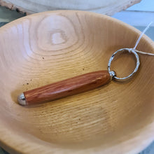 Load image into Gallery viewer, Wood turned Key Rings - What Wood Claire Do?