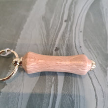 Load image into Gallery viewer, Wood turned Key Rings - What Wood Claire Do?