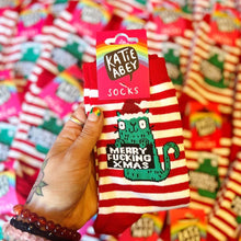 Load image into Gallery viewer, Sweary Cat Socks - Katie Abey - Cat lovers - sarcastic gifts
