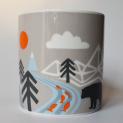 Load image into Gallery viewer, Bear Woodland Mug - Rach Red Designs - Woodland Animals
