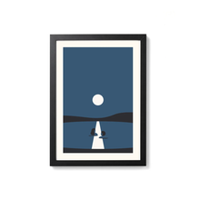 Load image into Gallery viewer, Nightswimming - A4 Screen print - Or8Design