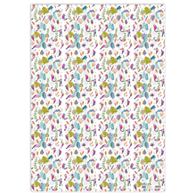 Load image into Gallery viewer, Gift Wrap - Parrots - Whale and Bird - Bright and colourful gift wrap