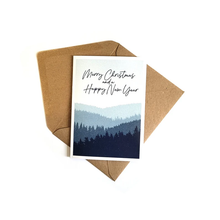 Load image into Gallery viewer, Christmas Pines - Christmas Card - Or8Design