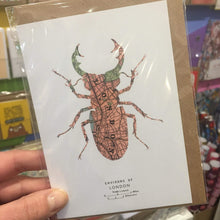 Load image into Gallery viewer, Vintage Map silhouette cards - Yorkshire and Leeds - Studio Seven