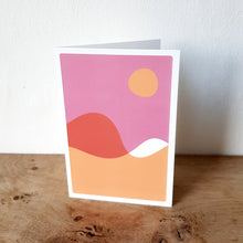 Load image into Gallery viewer, Outdoors themed greetings card - Rwanda Coffee region - Or8 Design