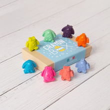 Load image into Gallery viewer, Wax Crayon Set - Spring Friends - Easter Gift Idea - Crayon Box