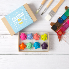 Load image into Gallery viewer, Wax Crayon Set - Spring Friends - Easter Gift Idea - Crayon Box
