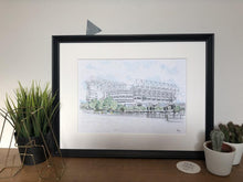 Load image into Gallery viewer, St James' Park Football Stadium Print - Newcastle United - A4 print - Art by Arjo - Football fans