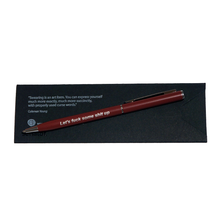 Load image into Gallery viewer, Executive Sweary Pen - Let's f**k some sh!t up - The Curious Pancake