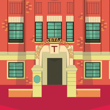 Load image into Gallery viewer, The Tetley, Leeds - Square Print - Empty Insides Art