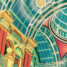 Load image into Gallery viewer, Victoria Quarter, Leeds - A2 Print - Empty Insides Art