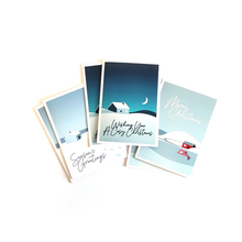 Load image into Gallery viewer, Cosy Christmas Cabin - Christmas Card - Or8Design