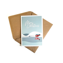 Load image into Gallery viewer, Christmas by the Lake - Christmas Card - Or8Design