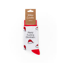 Load image into Gallery viewer, Merry F**king Christmas Socks - Unisex socks - Urban Eccentric - Christmas Sweary Socks
