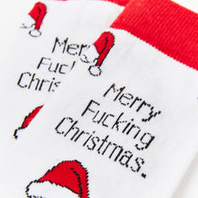 Load image into Gallery viewer, Merry F**king Christmas Socks - Unisex socks - Urban Eccentric - Christmas Sweary Socks
