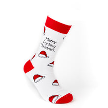 Load image into Gallery viewer, Merry F**king Christmas Socks - Unisex socks - Urban Eccentric - Christmas Sweary Socks
