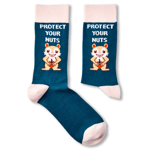 Protect Your Nuts Socks - Unisex socks - Urban Eccentric - Squirrel Socks