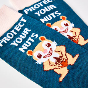 Protect Your Nuts Socks - Unisex socks - Urban Eccentric - Squirrel Socks