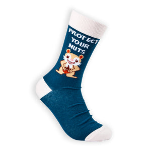 Protect Your Nuts Socks - Unisex socks - Urban Eccentric - Squirrel Socks