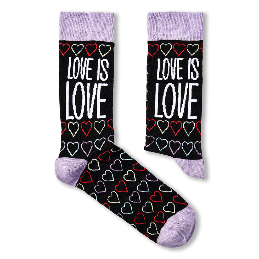 Love Is Love Socks - Unisex socks - Urban Eccentric - Rainbow Socks