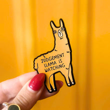 Load image into Gallery viewer, Magnet - Judgement Llama - Katie Abey
