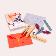 Load image into Gallery viewer, Craft Kits for Kids - Make It Move: Soaring Dragons Craft Kit for Kids - Activity Pack - Let's Make &amp; Do
