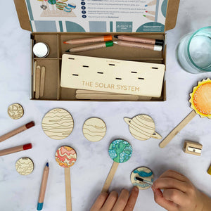 Paint Your Own Solar System Craft Kit - Childrens Activities - Cotton Twist