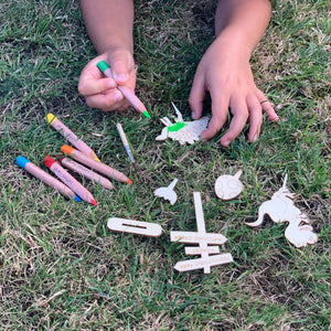 Make Your Own Dinosaur Garden - Crafting Kit - Cotton Twist