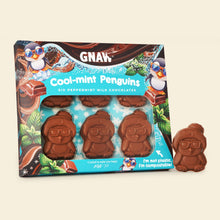 Load image into Gallery viewer, Cool Mint Penguins - Novelty Christmas Chocolate - GNAW Chocolate
