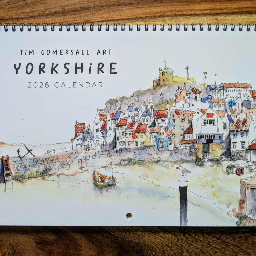 2026 Calendar - Yorkshire Art - Tim Gomersall Art & Illustration