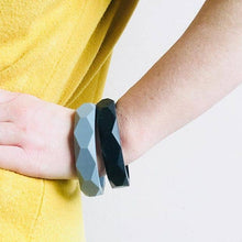 Load image into Gallery viewer, Teething Bangle - Grey - Mama Knows
