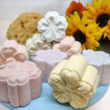 Load image into Gallery viewer, Foaming Shower Wash Selection Box - Shower Flowers - lots of fragrances - Little Shop of Lathers
