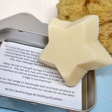 Load image into Gallery viewer, Super Star Solid Moisturiser Bar - Little Shop of Lathers - handmade body bar
