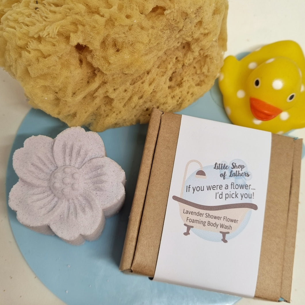 If You Were A Flower, I'd Pick You - Foaming Shower Flower Body Wash - Token of Affection - Little Shop of Lathers