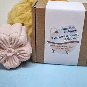 If You Were A Flower, I'd Pick You - Foaming Shower Flower Body Wash - Token of Affection - Little Shop of Lathers