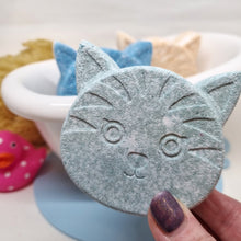 Load image into Gallery viewer, I&#39;ve Got Felines for You Bath Bomb - Little Shop of Lathers - Bath treats - Cat lovers
