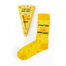 Load image into Gallery viewer, Unisex Cheese Slice Socks Gift Set
