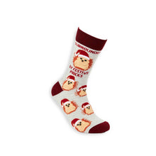 Load image into Gallery viewer, Unisex Surrounded By Festive Pricks Socks - Christmas Socks - Urban Eccentric
