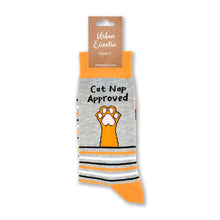 Load image into Gallery viewer, Unisex Cat Nap Approved Socks - Cat Lover Gifts - Urban Eccentric
