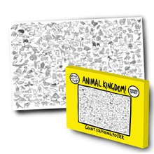 Load image into Gallery viewer, Animal Kingdom Giant Colouring Poster - Dixon Does Doodles
