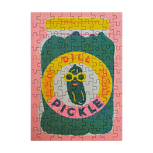Load image into Gallery viewer, Mini Jigsaw Puzzle - Pickle - 99 Piece Mini Jigsaw Puzzle - Food Lovers - Happily Puzzles
