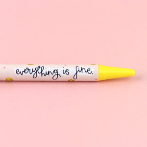 Pen - Everything is Fine - Oh Laura