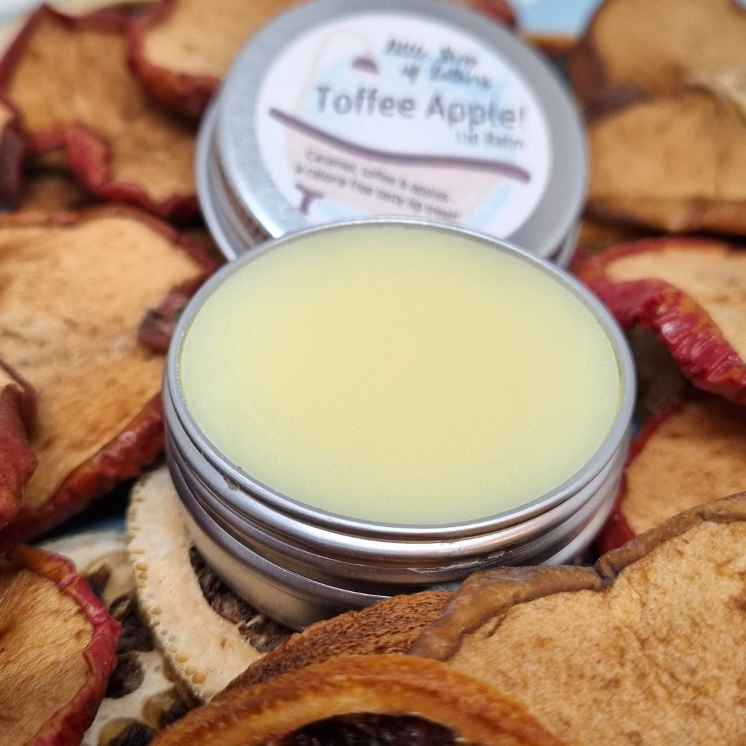 Cinder Toffee Lip Balm - Little Shop of Lathers - Handmade Lip Balm