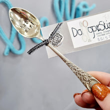 Load image into Gallery viewer, Baby girl - stamped teaspoon - Dollop and Stir

