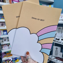 Load image into Gallery viewer, Doing My Best - A4 Notebook - OHHDeer
